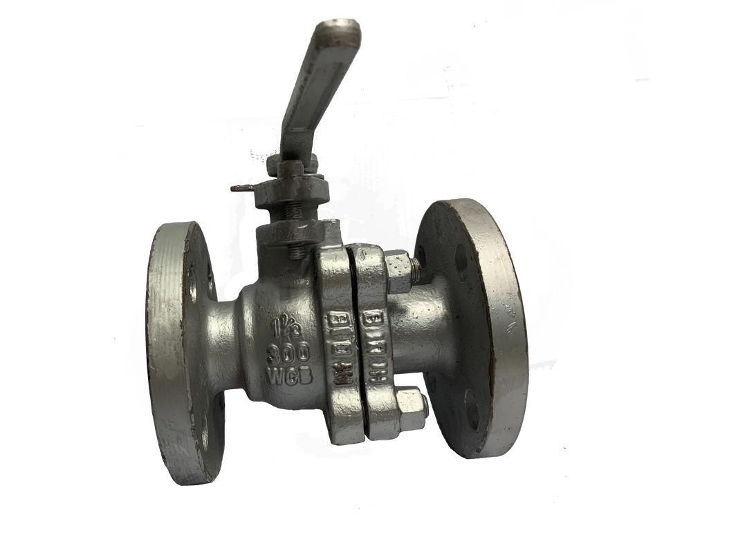 Ball valve cast steel ANSI 300 - muka flensa