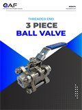 Katalog AF Hydro 3-piece ball valves