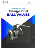 Katalog AF Hydro ANSI 150 cast steel flange end ball valves