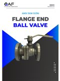 Katalog AF Hydro ANSI 150 SS316 flange end ball valves
