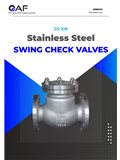 Katalog AF Hydro JIS 10K SS316 swing check valves