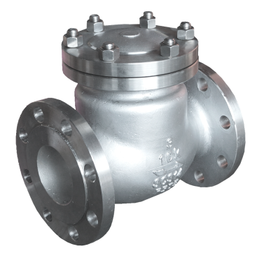 Swing check valve JIS 10K SS316 - bodi cor SCS14A