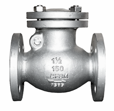 Swing check valve ANSI 150 SS316