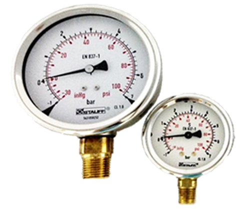 Pressure gauge dial 100 mm