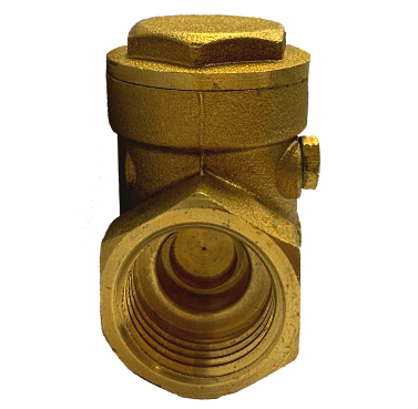 Swing check valve kuningan berulir NPT