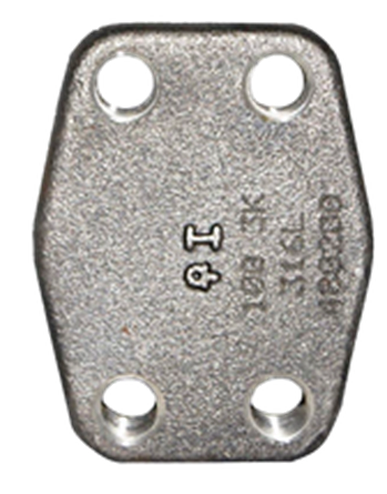 SAE blind flange sisi O-ring